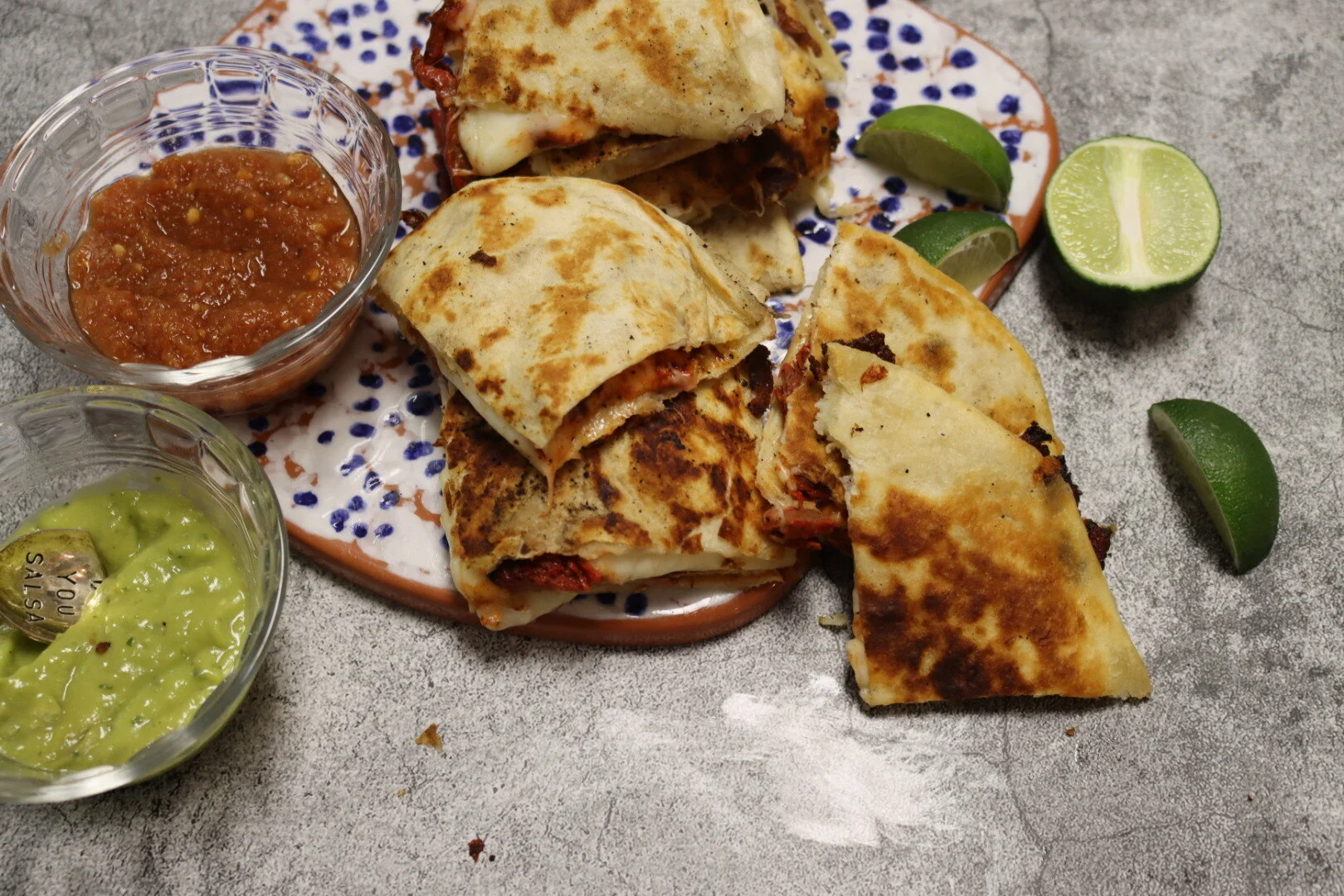 Beef Fajita Quesadillas