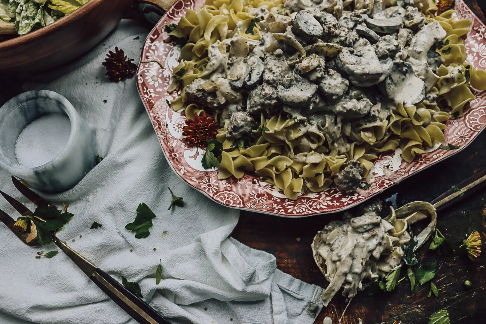 Grandma Davison's Beef Stroganoff