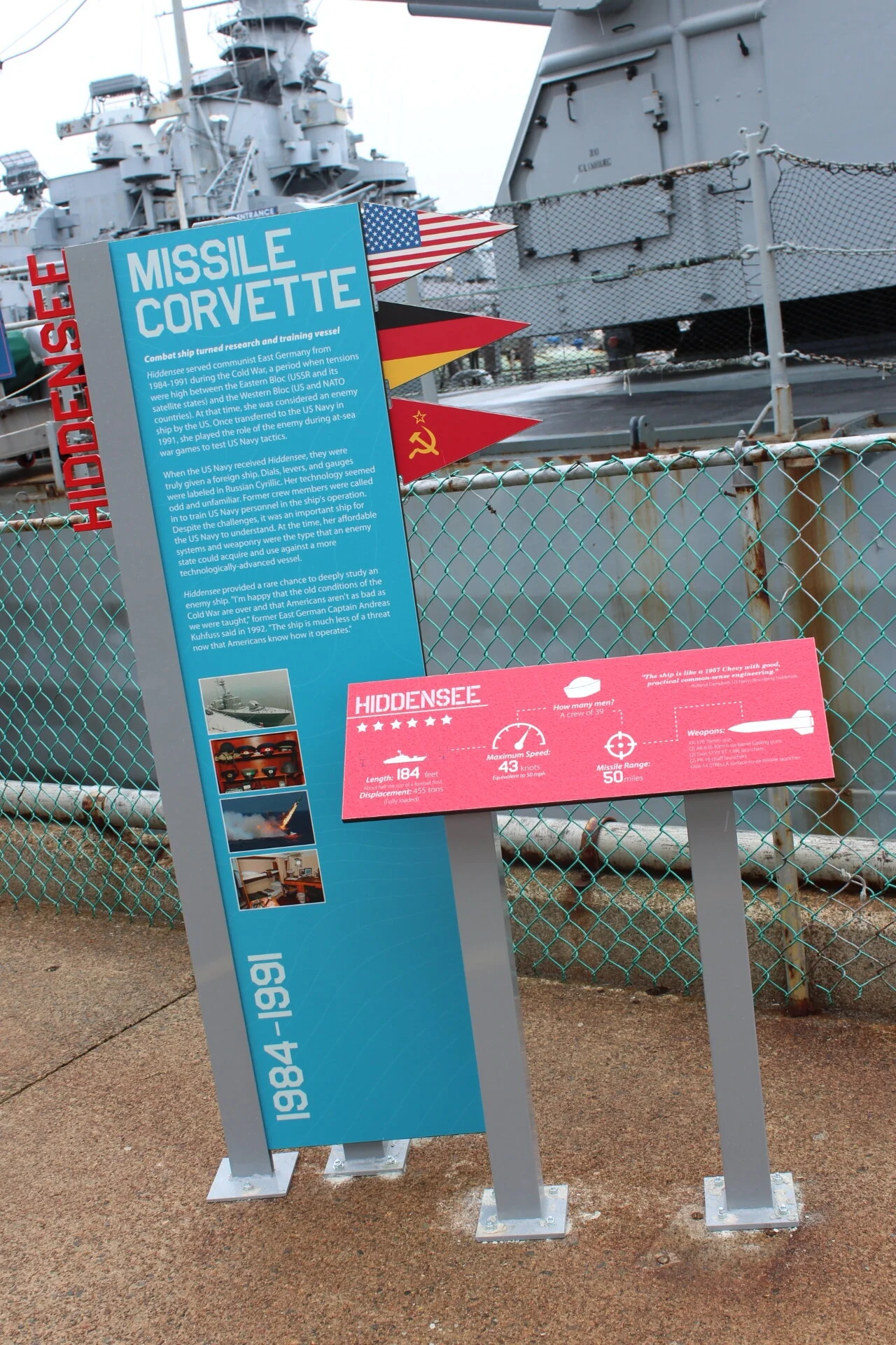 Missile Corvette Info Panels