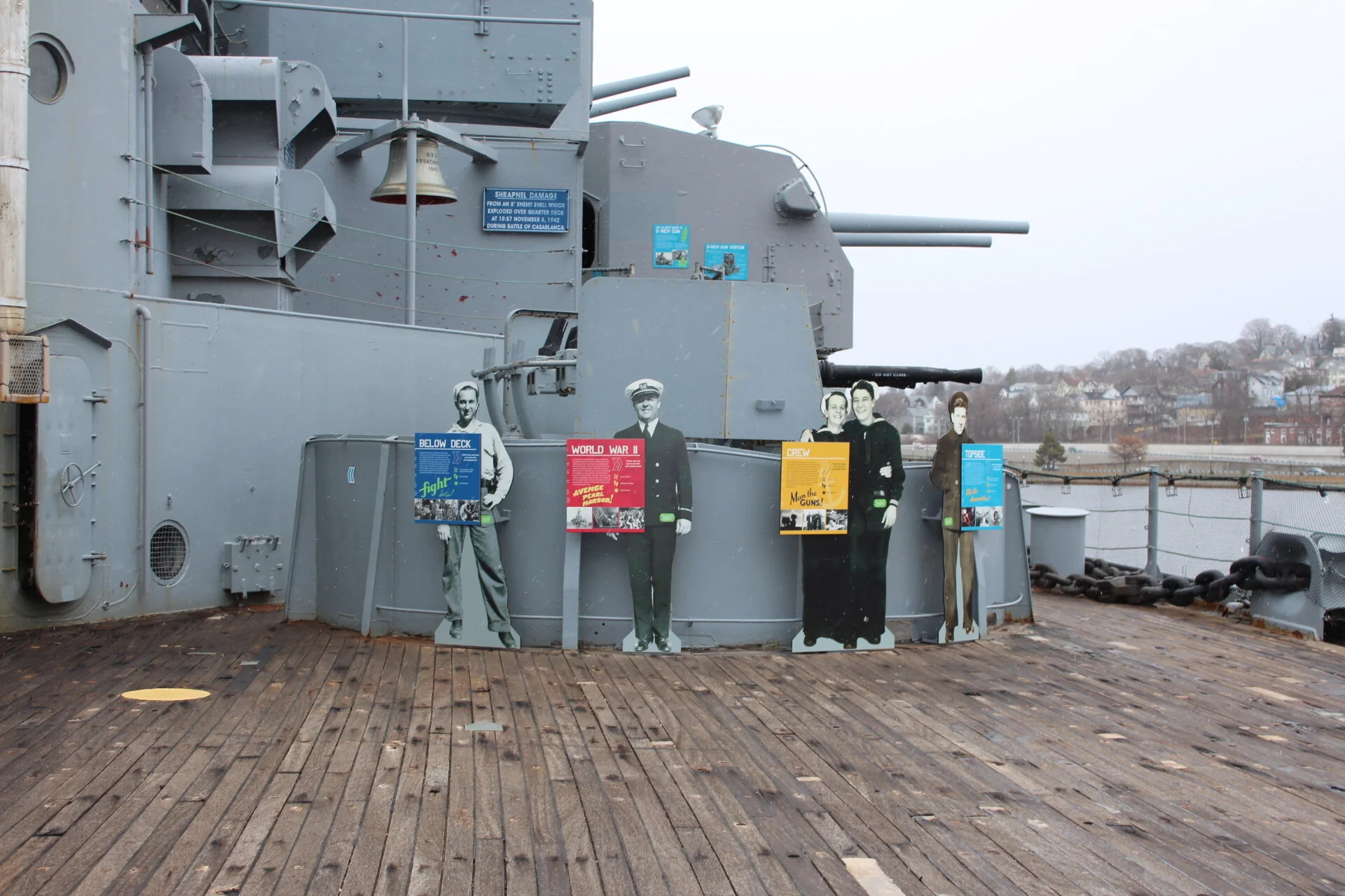 Welcome Sailors, USS Massachusetts