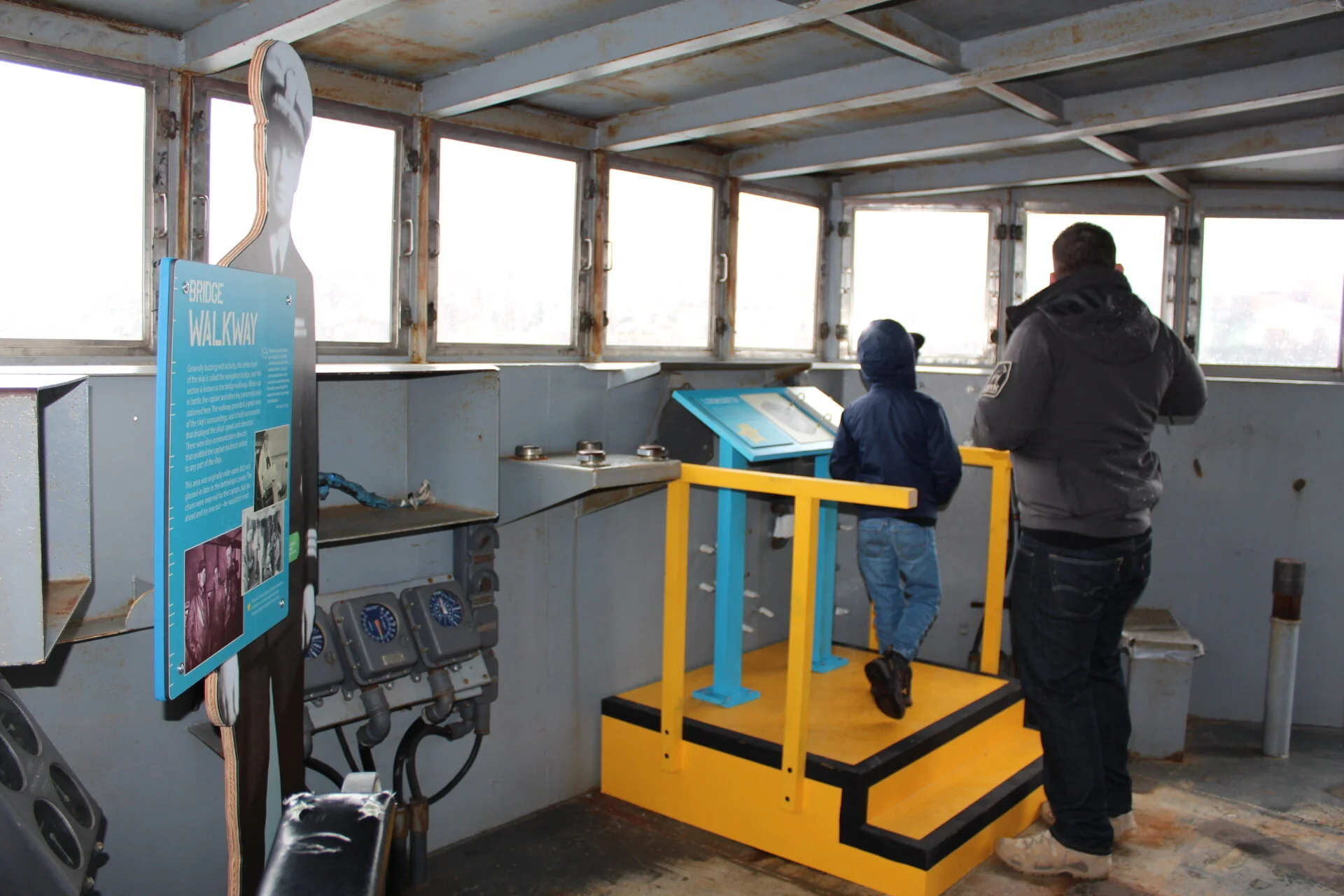 Interactive Area, Bridge Walkway