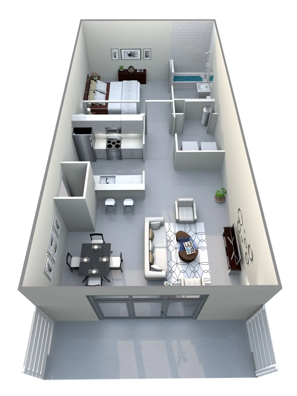 ONE BEDROOM LOFT