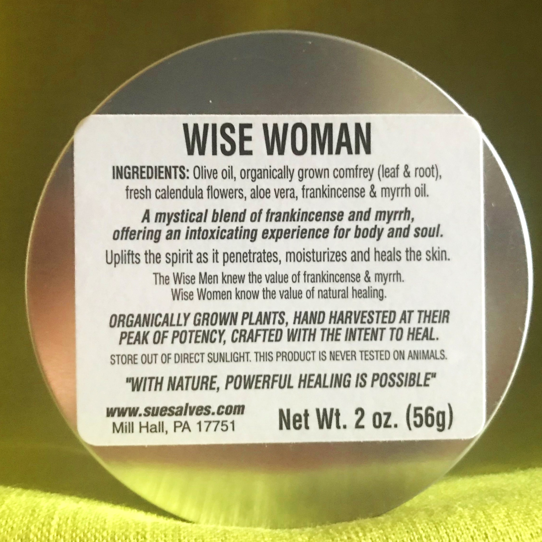 Wise Woman Salve Ingredients