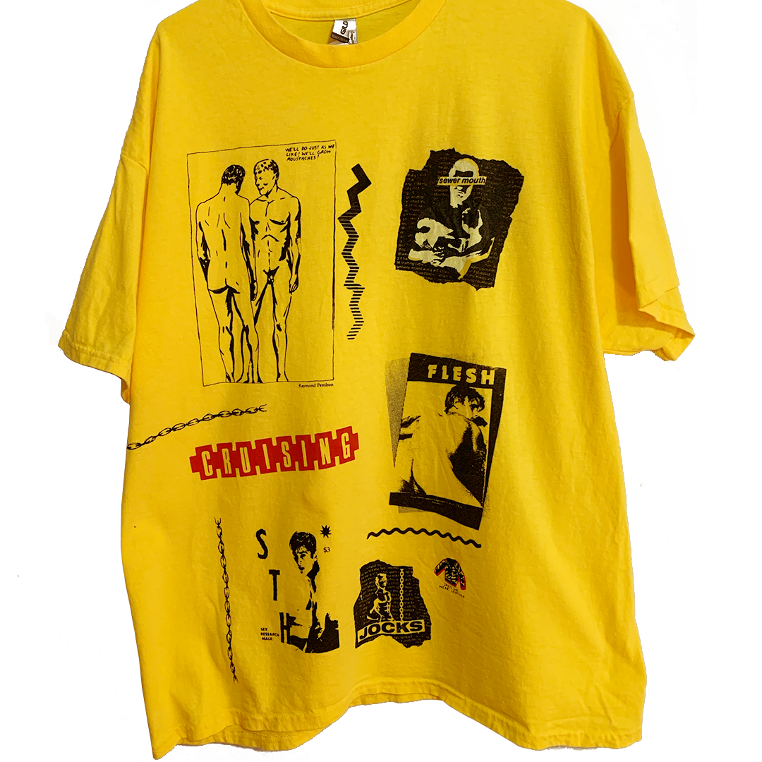 Yellow Collage Shirt