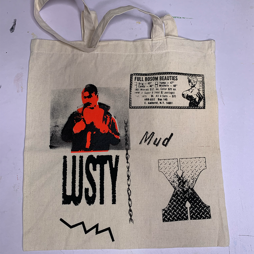 Collage Tote - White