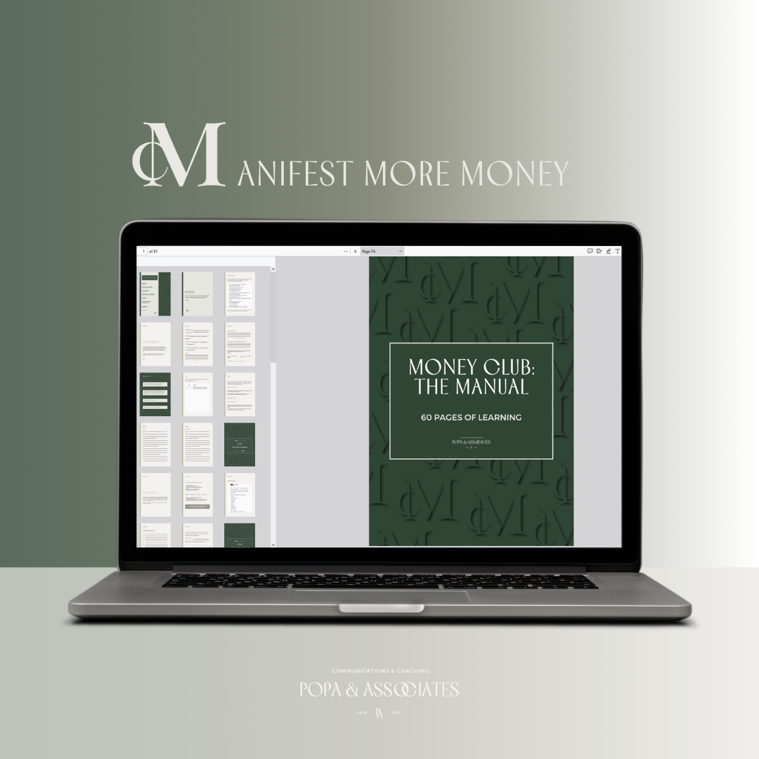 The Money Club Manual