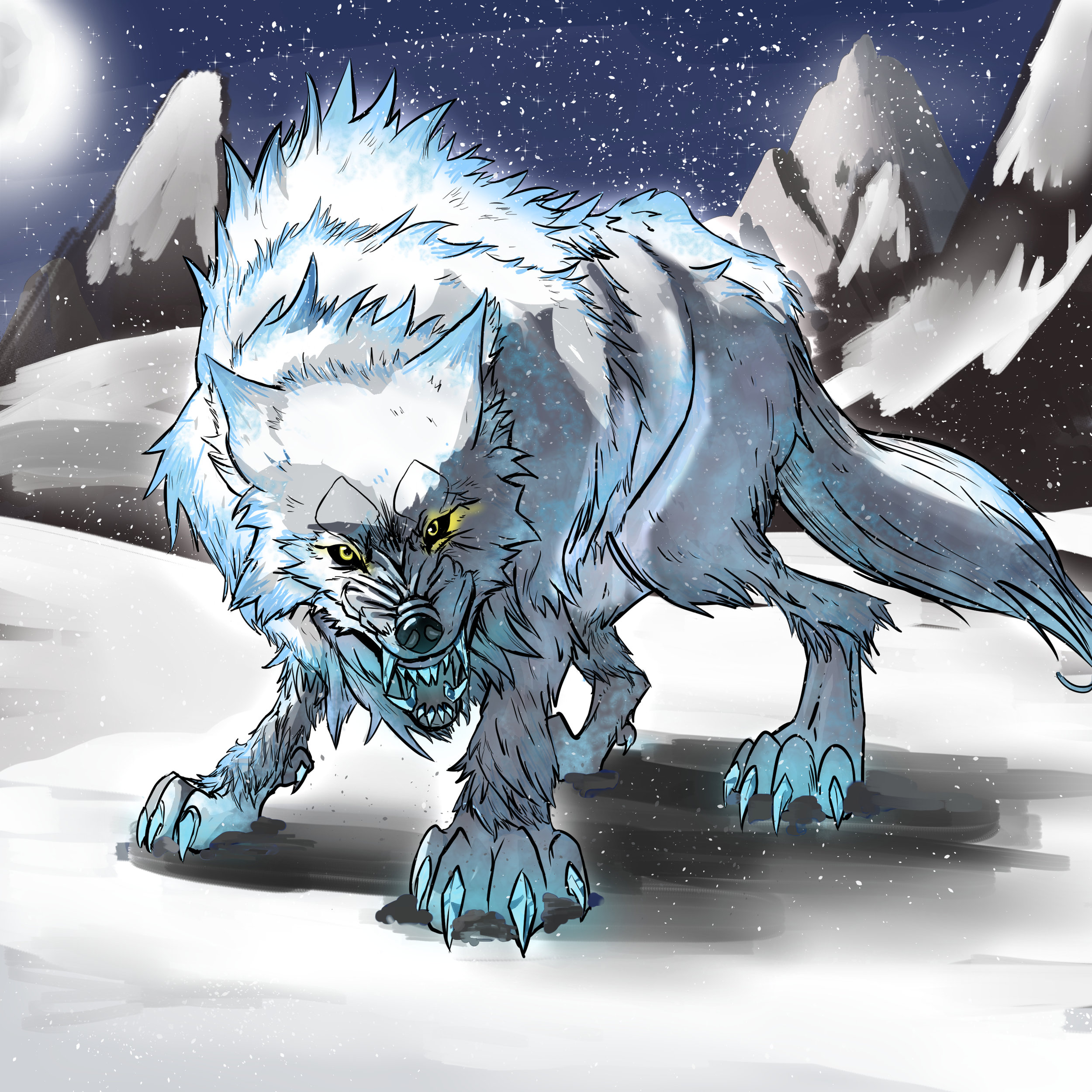 The lone ice wolf | Wiki | Anime Amino