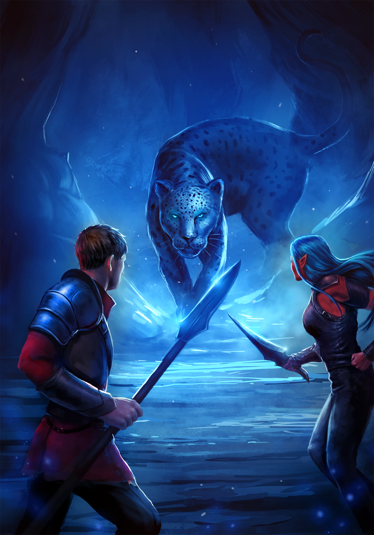 Book Cover of “Rampage: Land of the Elementals Book 1” an Epic Fantasy book by Aaron Oster