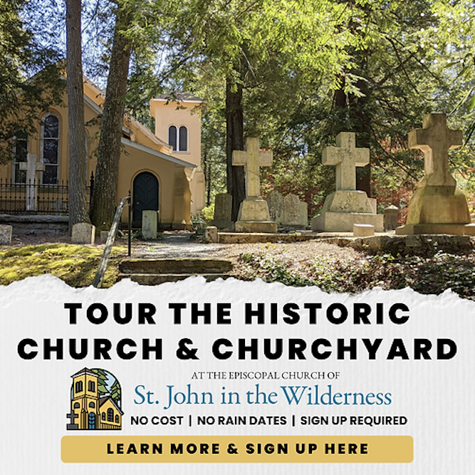 Tour of St. John in the Wilderness Church and Church Yard