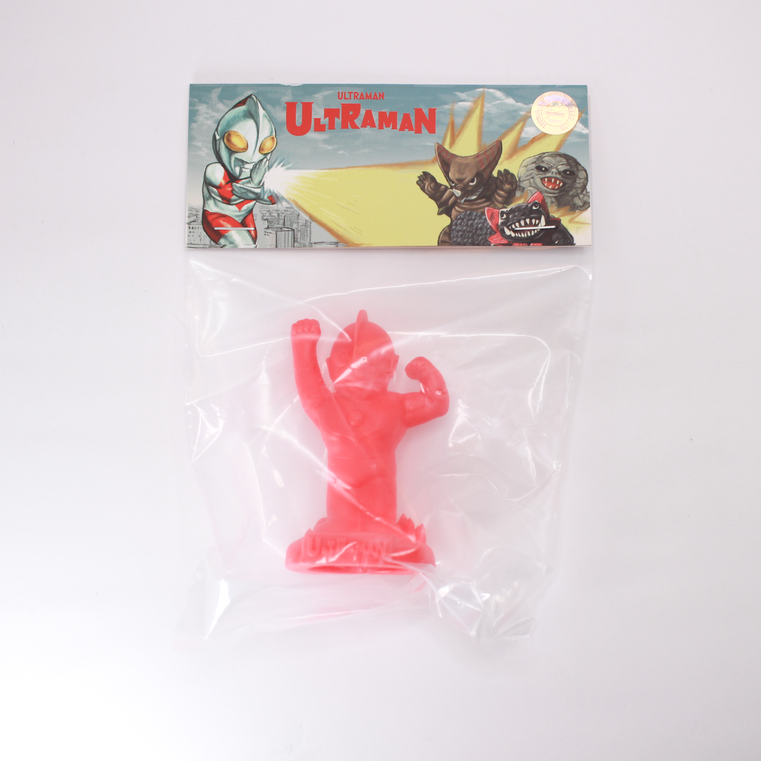 Ultraman Soft Vinyl Chibi figure - Unpainted (red) - Wave 01