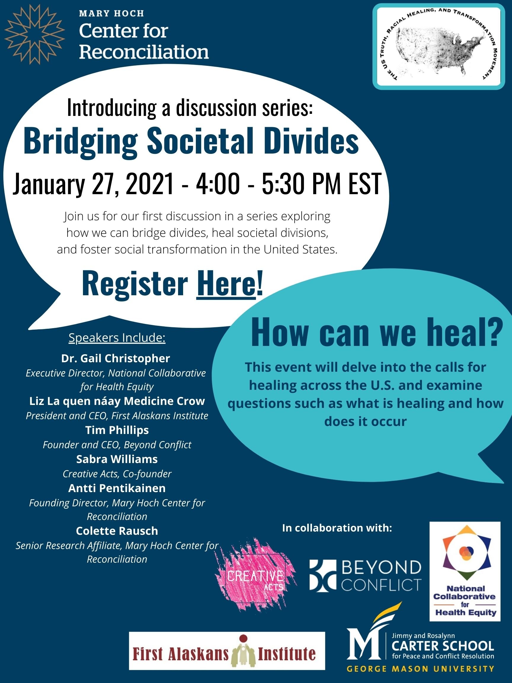 Bridging Societal Divides: A Discussion Series