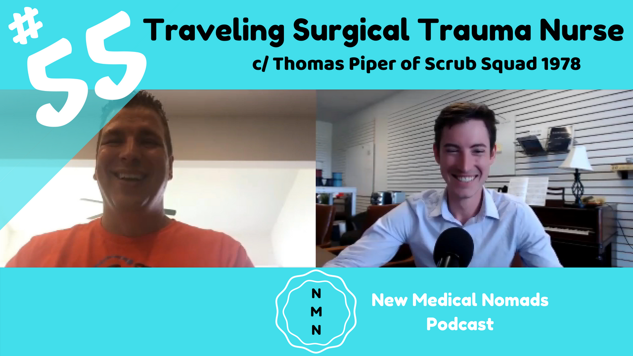 Thomas Piper of Scrub Squad 1978: Traveling Surgical Trauma Nurse and Autism Research - Episode 55