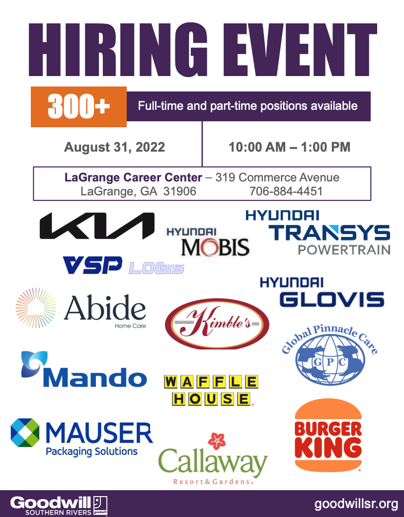 Lagrange — Goodwill Southern Rivers