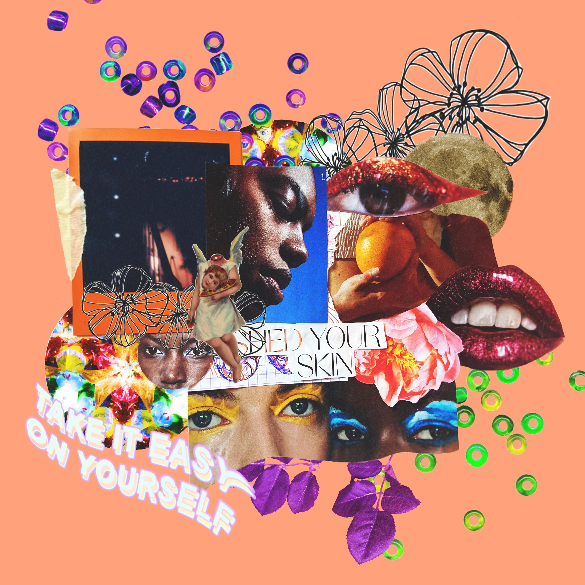 Mixed Races Collage Collages and Colour: mixed-race identity in personal art — ASHAMED