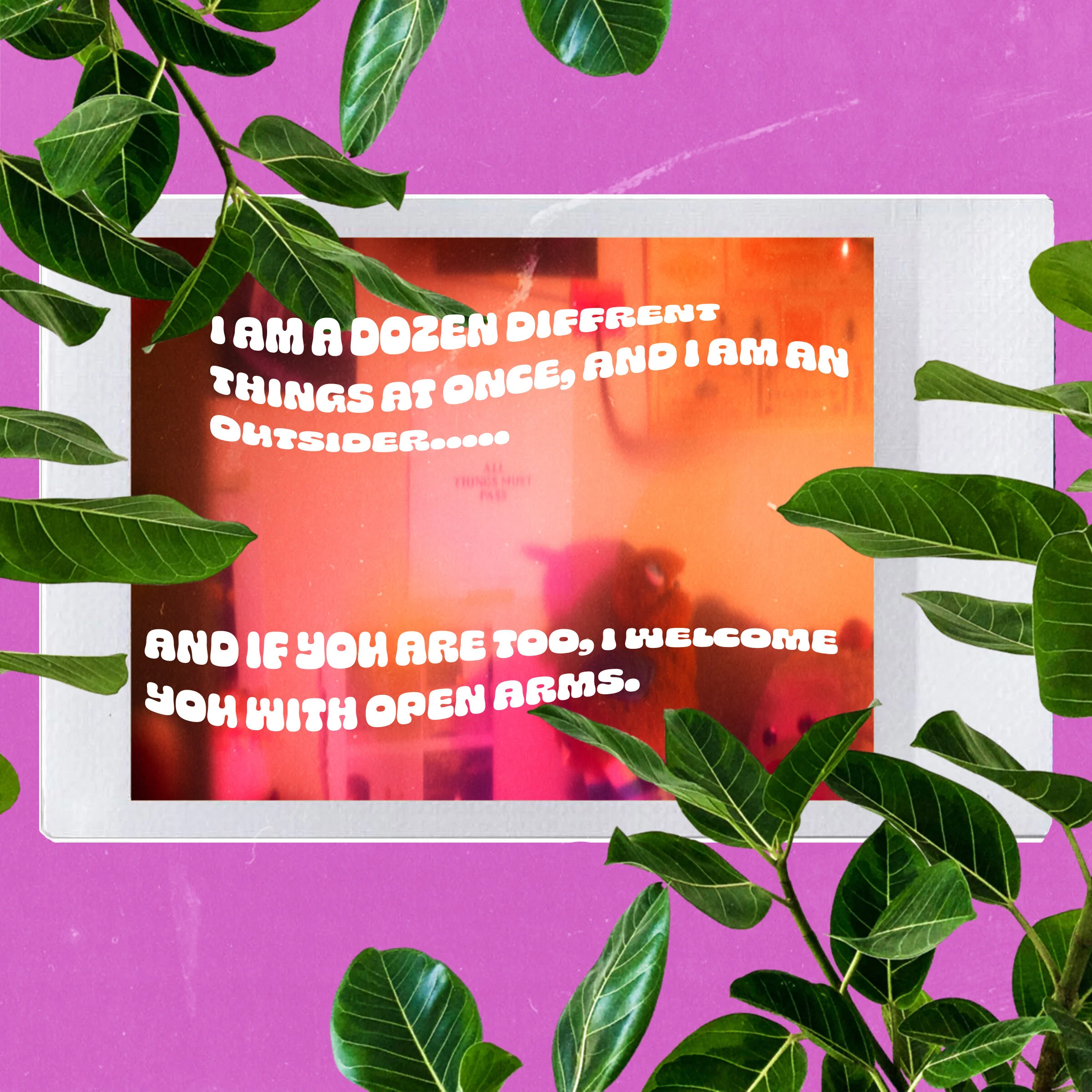 Society Put Us in Boxes, but We Are Outsiders