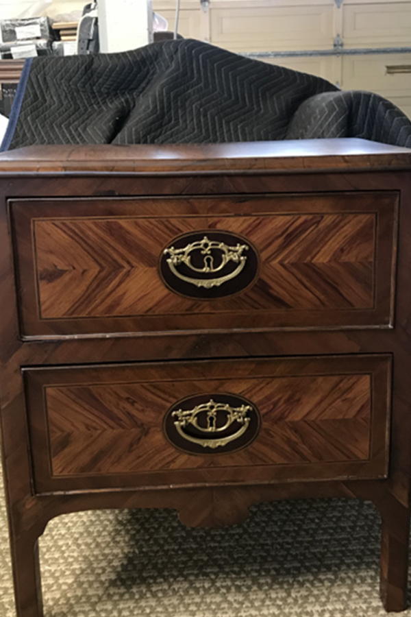 Antique Nightstand Refinish and Restore Project