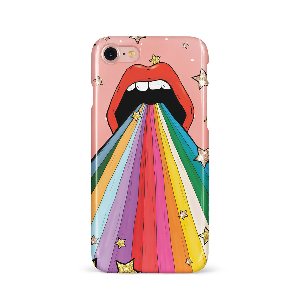 Shouting Rainbow iPhone 7+/8+ Case — Kasey Jones, Ink.