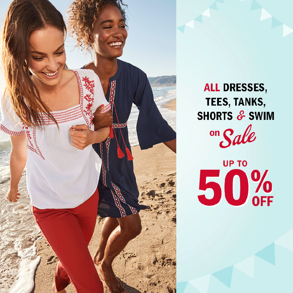 062117_50OFF_Dresses_Tees_Tops_Social_1080x1080.gif
