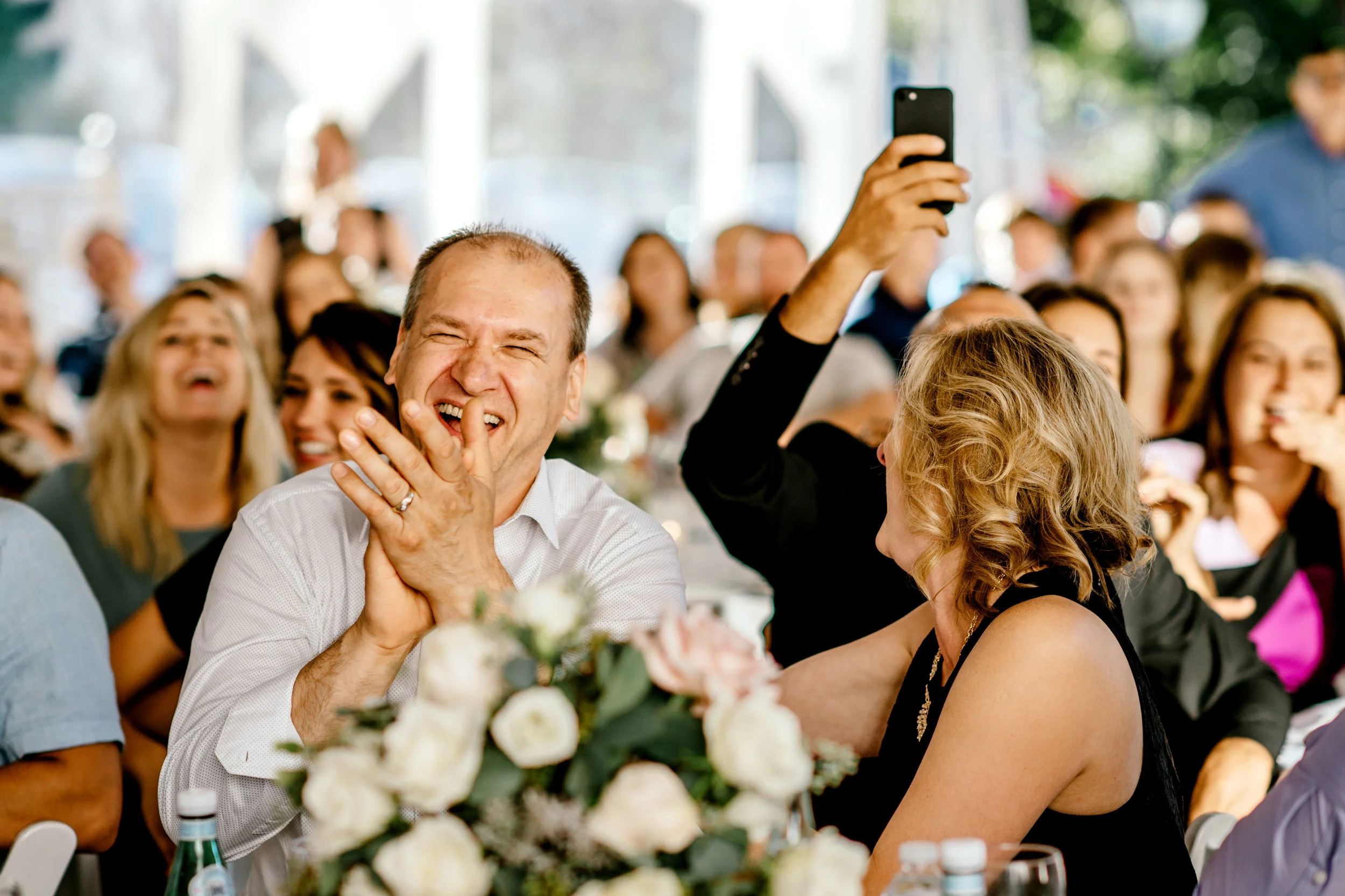 These are the types of reactions we work for. Smiles, laughter and explosions of joy!