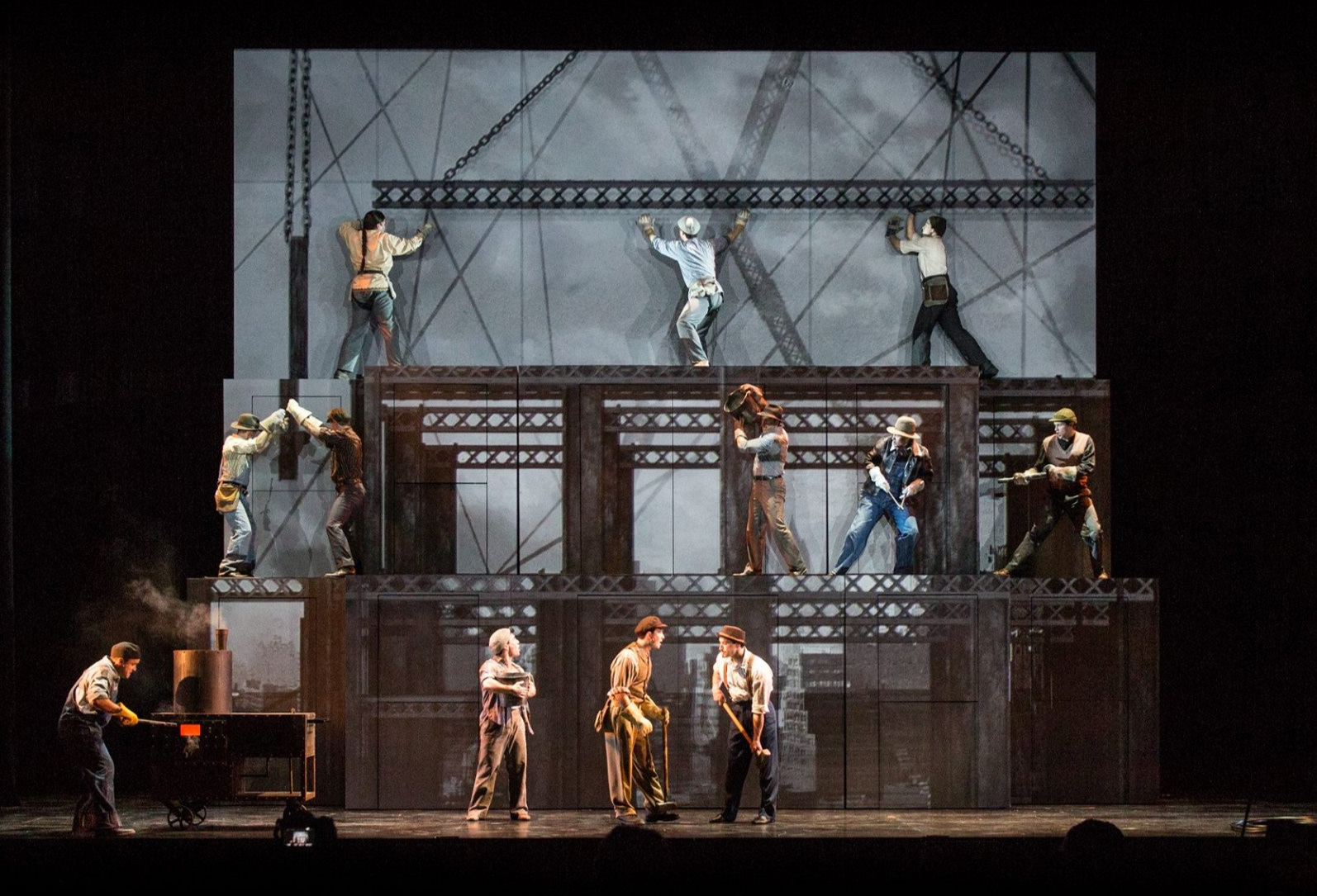  Directed and Choreographed by Marcia Milgrom-Dodge Projection Design by Brad Peterson and David Gallo Scenic Design by David Gallo Costume Design by Leon Weibers Lighting Design by Jared Sayeg Sound Design by Phillip Allen 