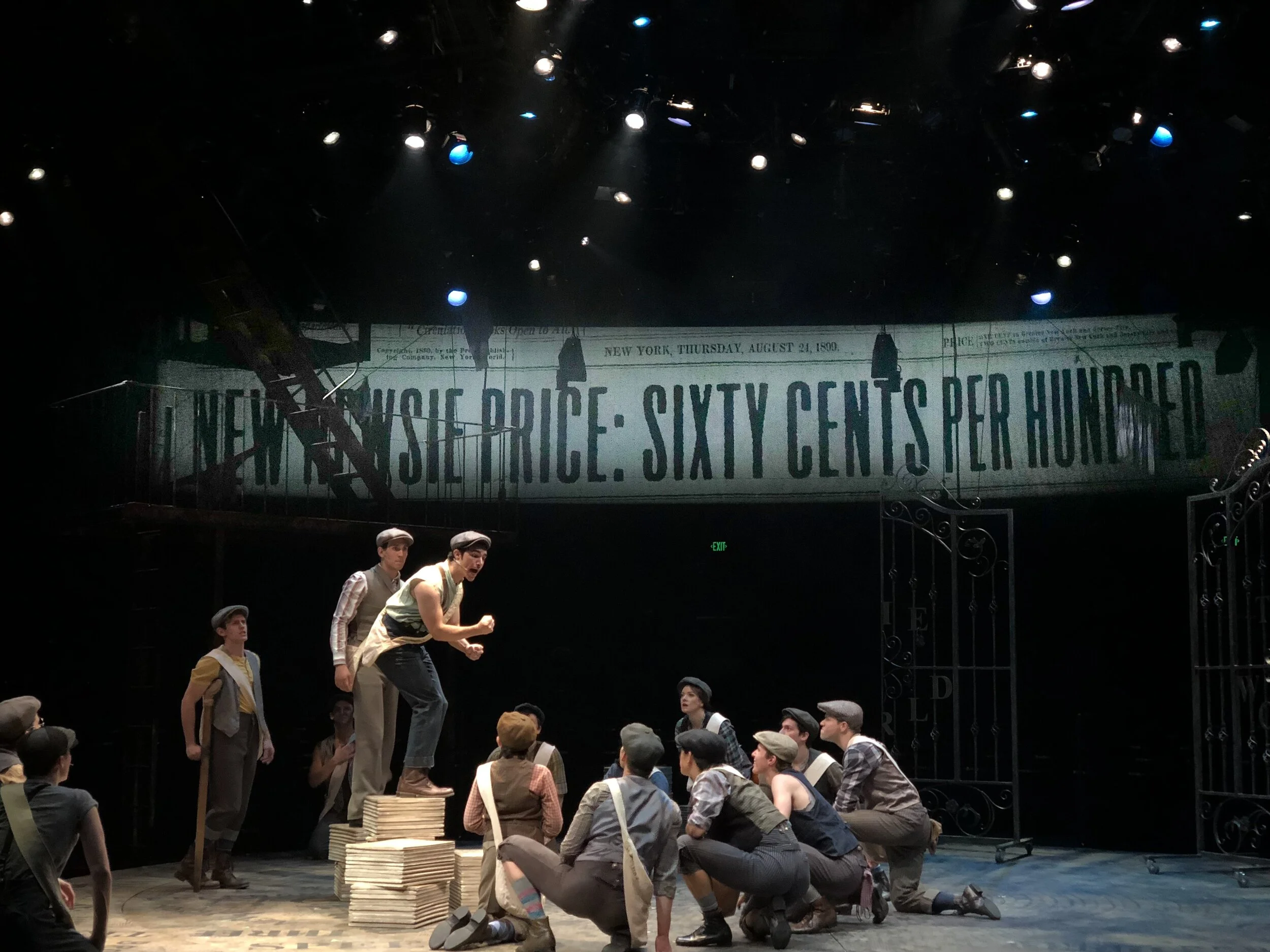  Directed by Michael Heitzman Choreography re-set by Andrew Wilson Projection Design by Brad Peterson Scenic Design by Nate Bertone Lighting Design by Charlie Morrison   