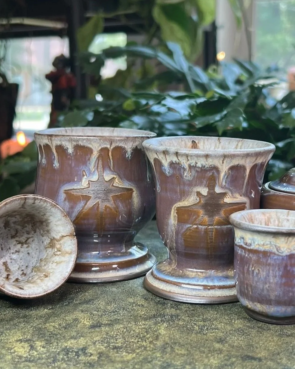 Winter Wood Mini Goblets and Sake Cups