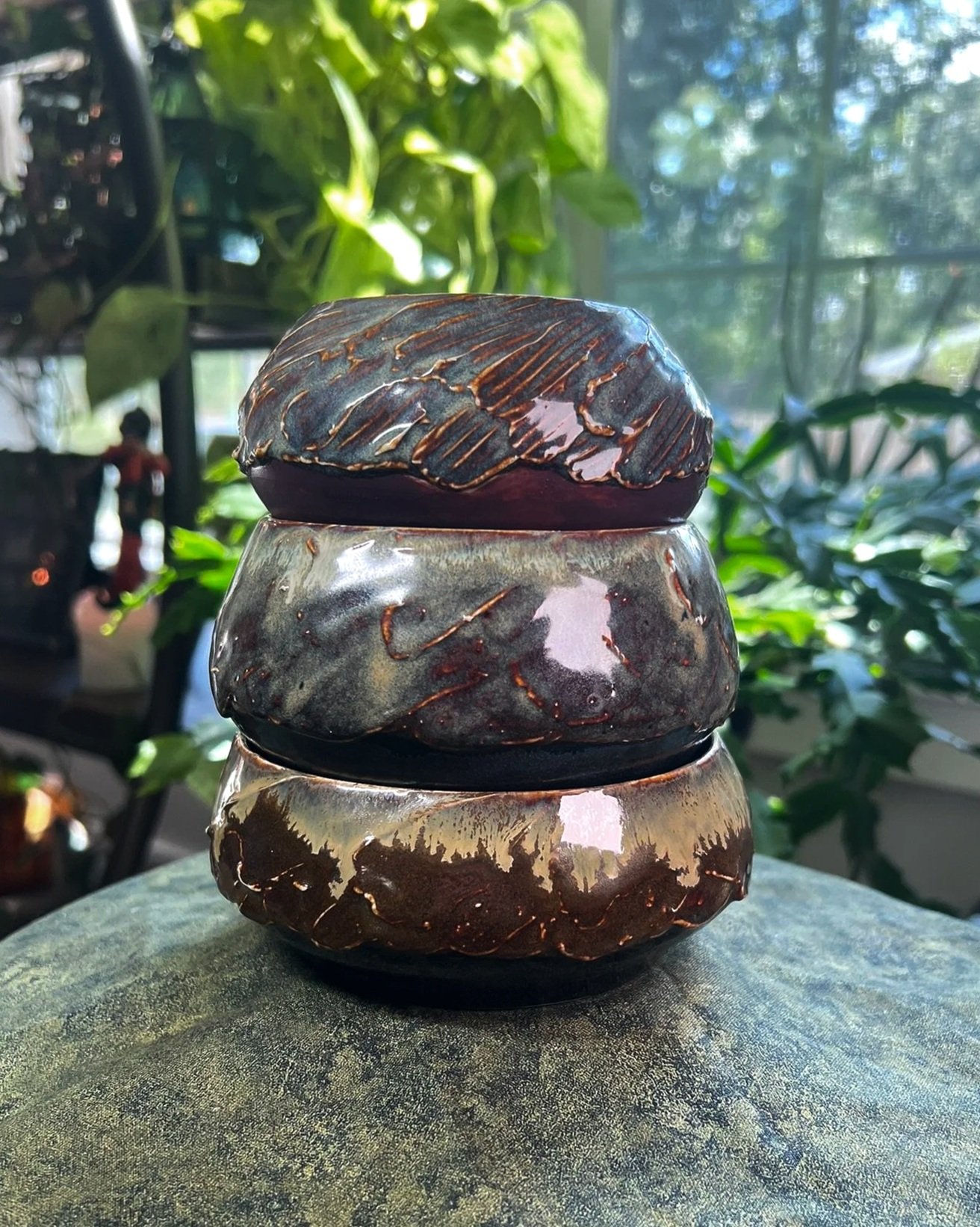 Mist Textured Bowls