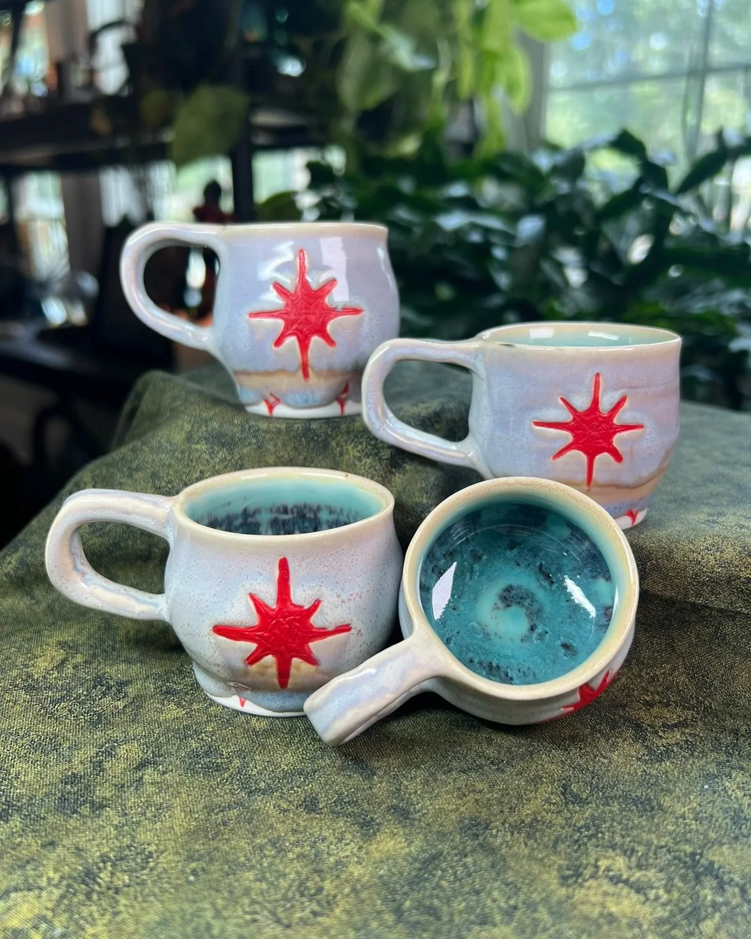 Red Star Mini Mugs