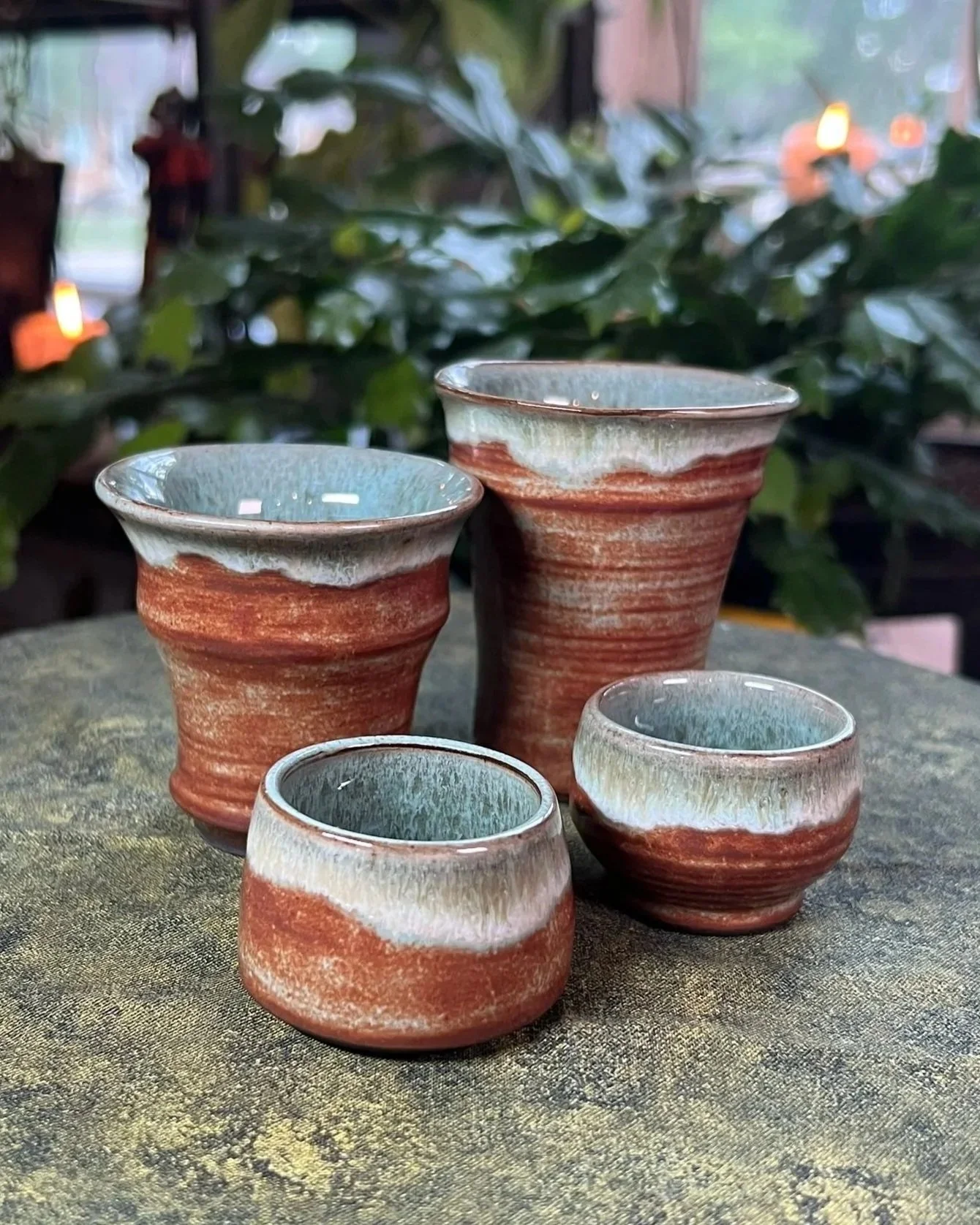 Dragon Stone Tea and Sake Cups