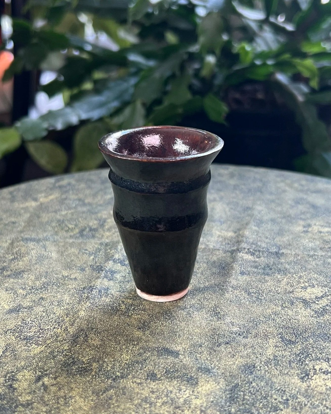 Hematite Sake Cup