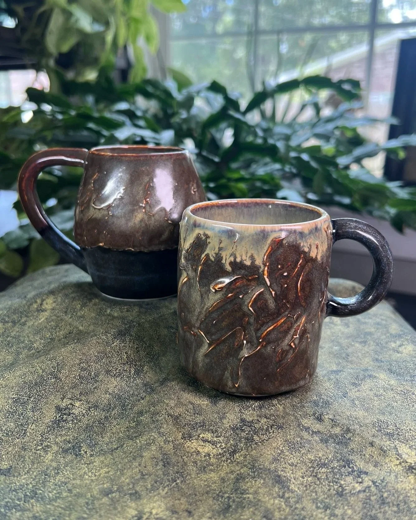 Mist Textured Mugs