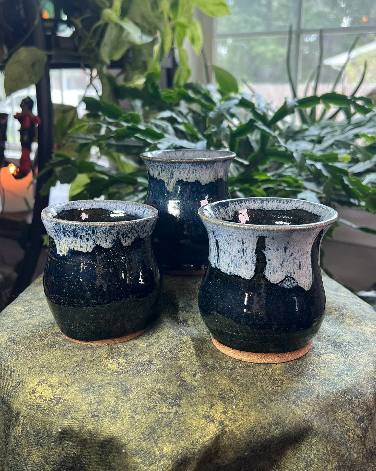 Noctis Speckled Cup Vases