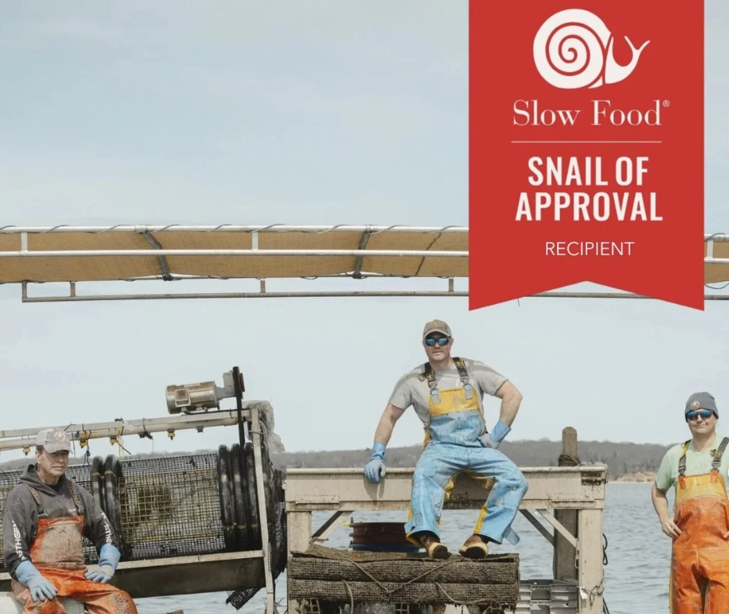 Peconic Gold Oysters scores Snail of Approval recognition
