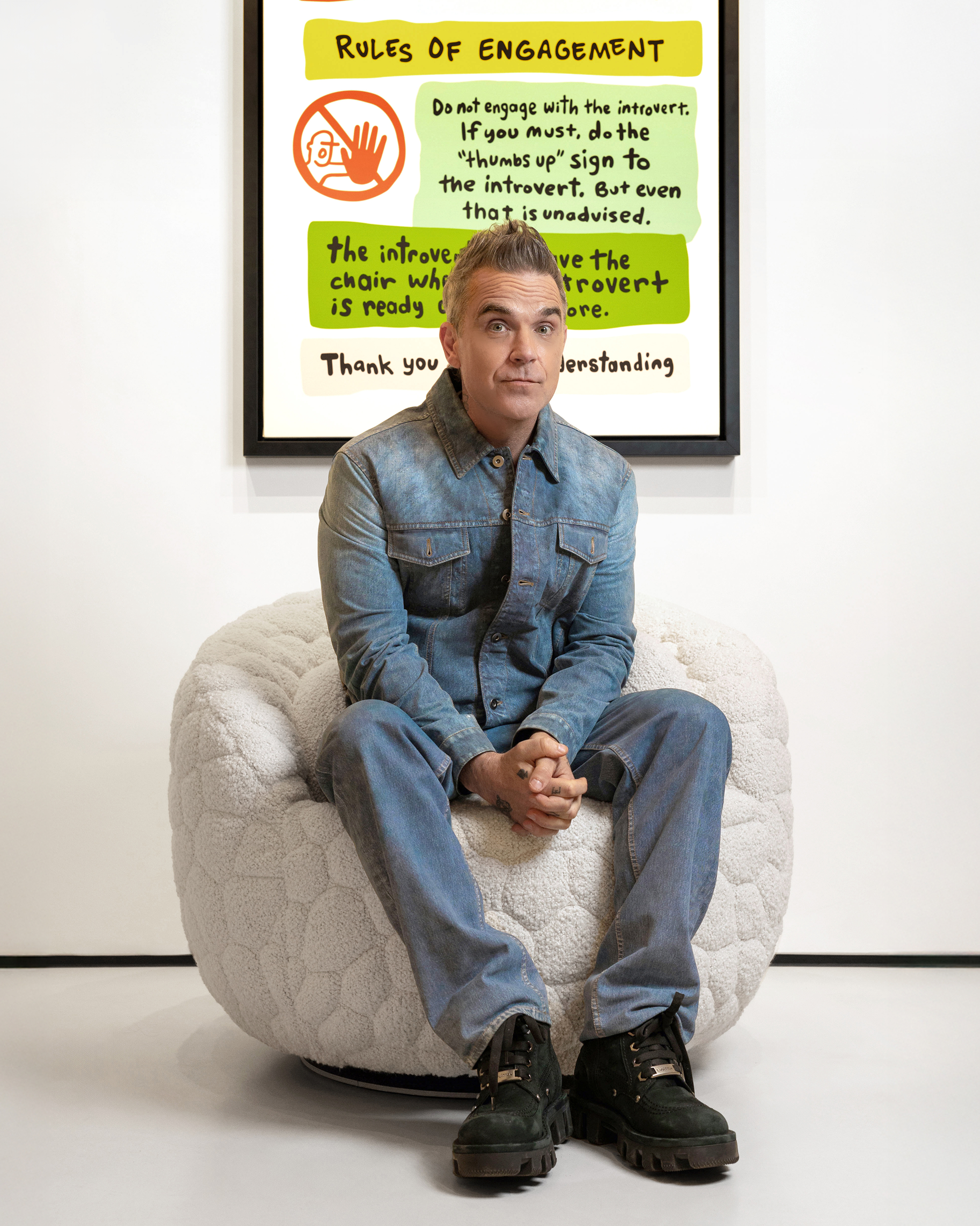 Introvert Chair by Robbie Williams