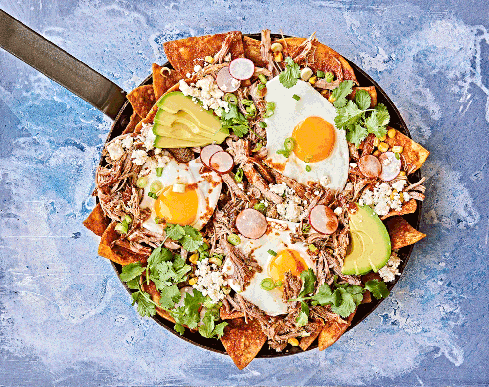 Chilaquiles GIF / Crystal Cartier - Food Photographer Los Angeles