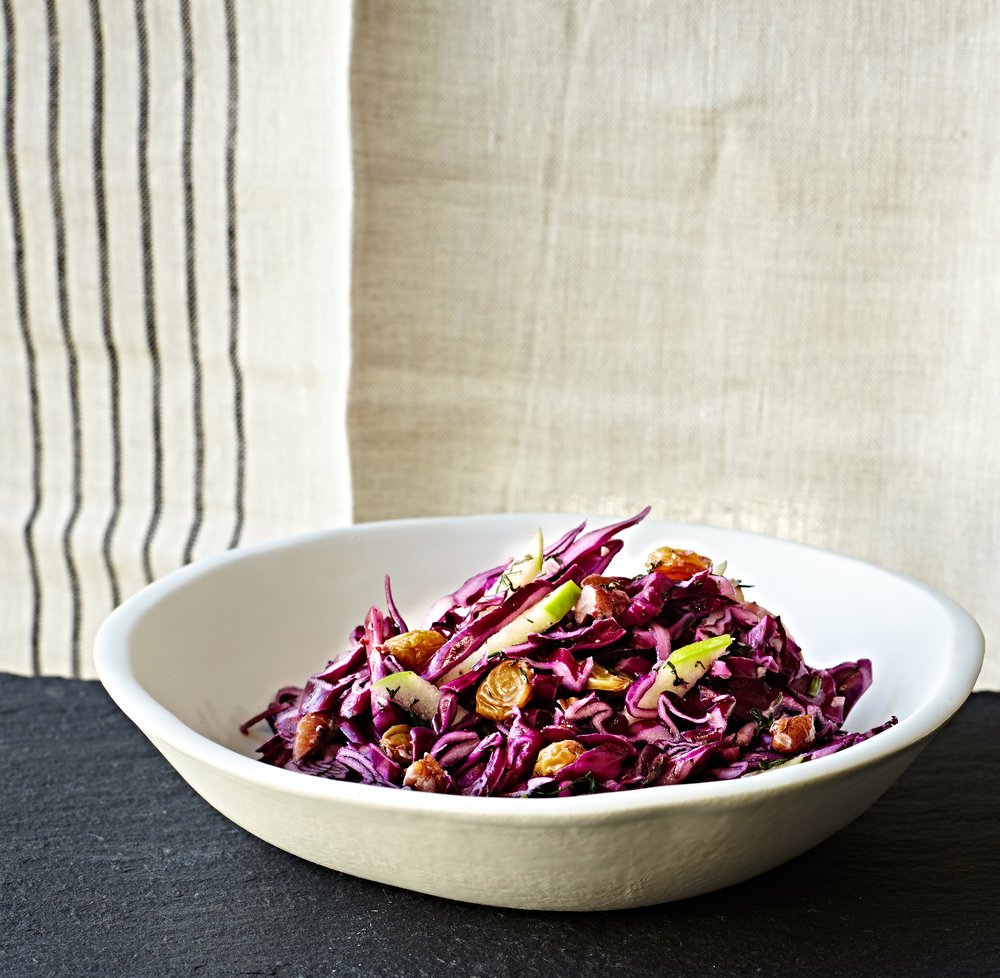 Red Cabbage Slaw / Crystal Cartier - Food Photographer LA