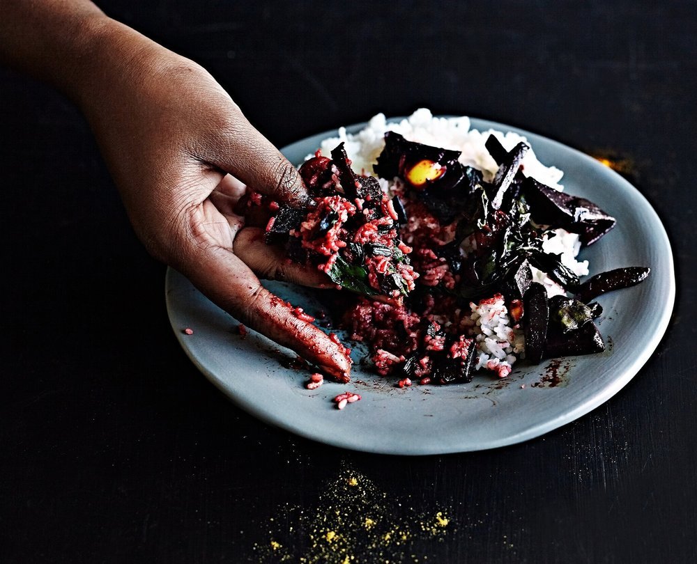 Vegan Beet Curry / Crystal Cartier - Cookbook Photographer California