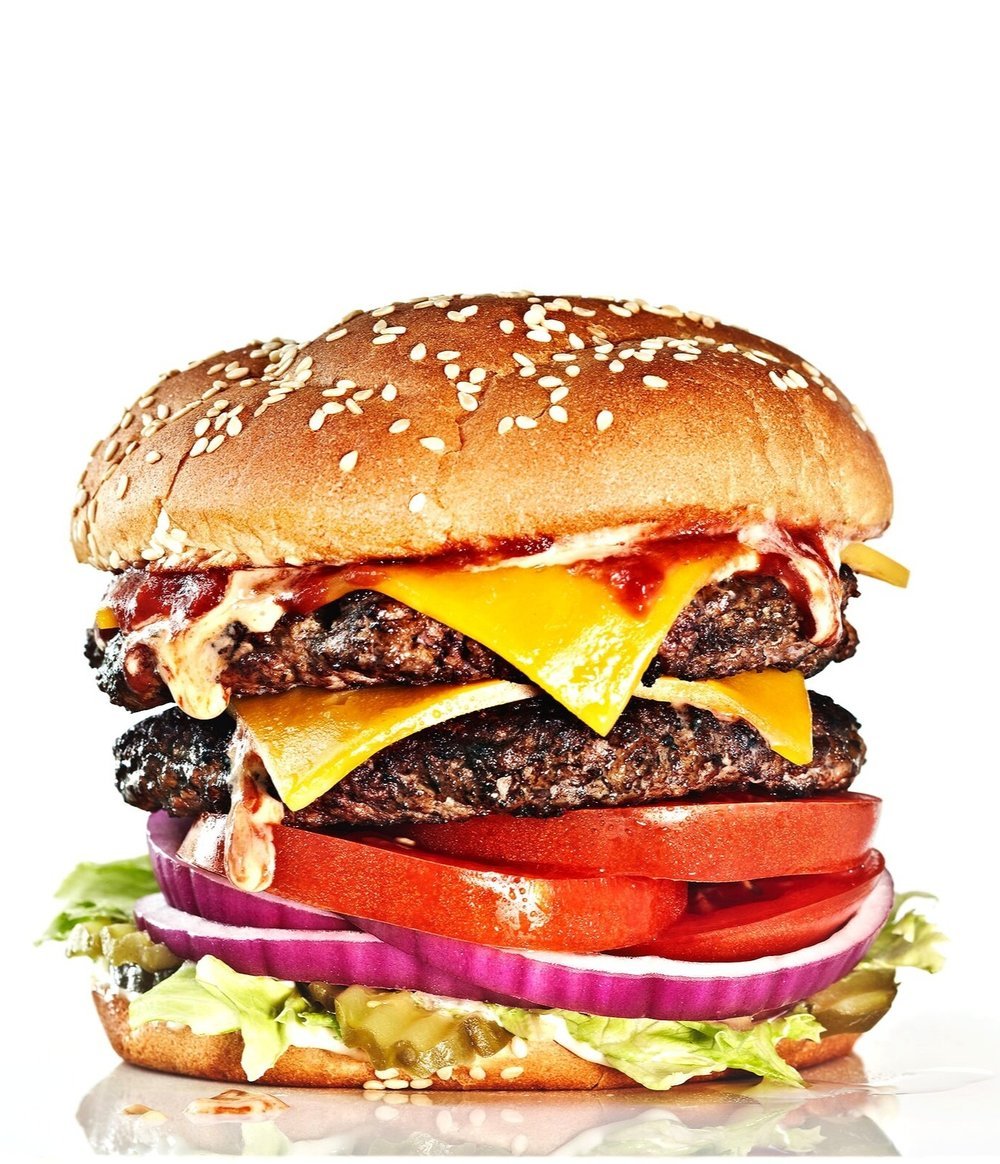 Epic Double Cheeseburger / Crystal Cartier - Food Packaging Photographer Los Angeles