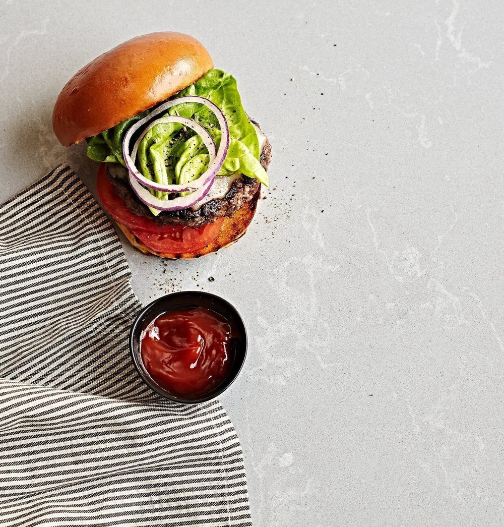 Bistro Burger / Crystal Cartier - Cookbook Photographer LA
