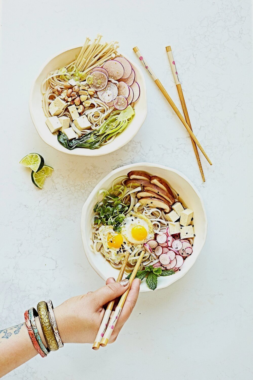 Pho Noodle Soup / Crystal Cartier - Food Photographer Los Angeles