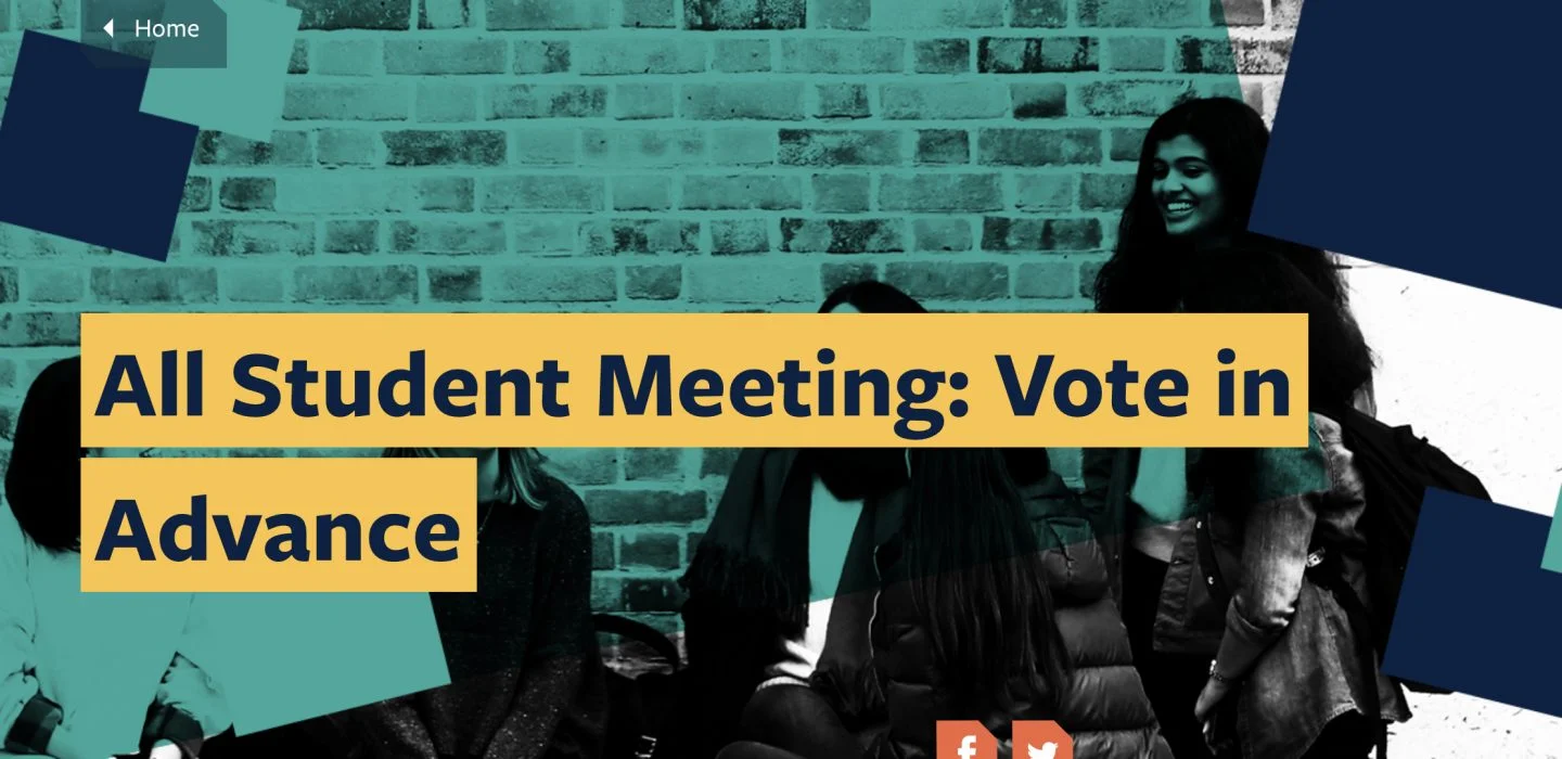 What you need to know about the All Student Meeting