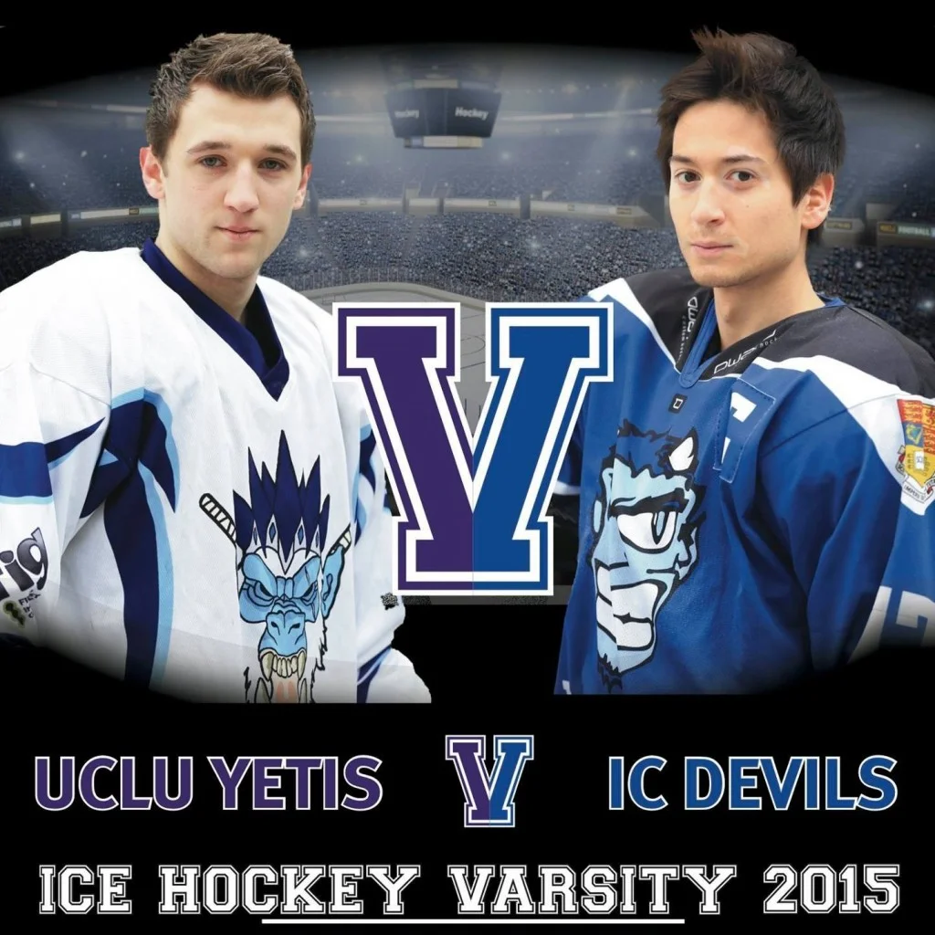 None of that field hockey nonsense: Ice Hockey Varsity, UCL Yetis V Imperial Devils