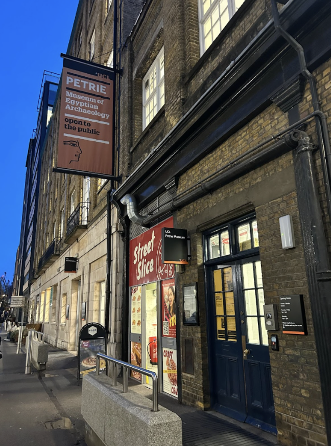 Pizza or Petrie? The Controversial Pizza Shop Underneath UCL’s Petrie Museum 