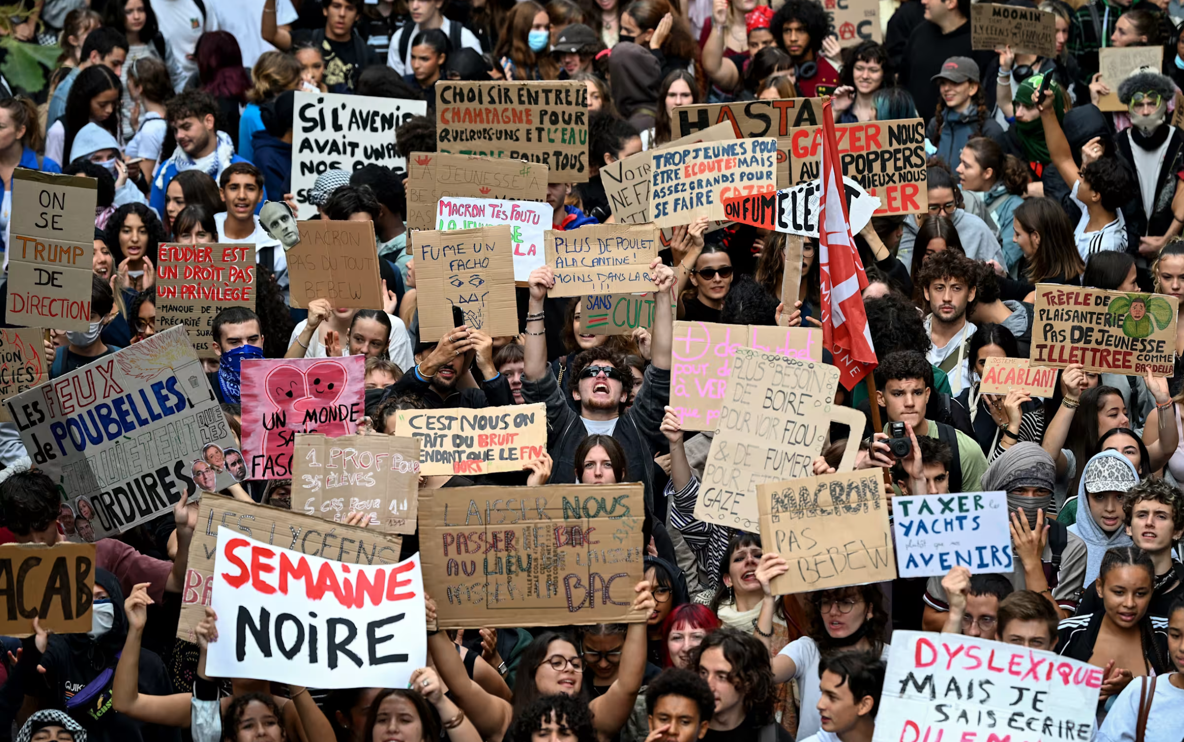 Student Protests Continue in France