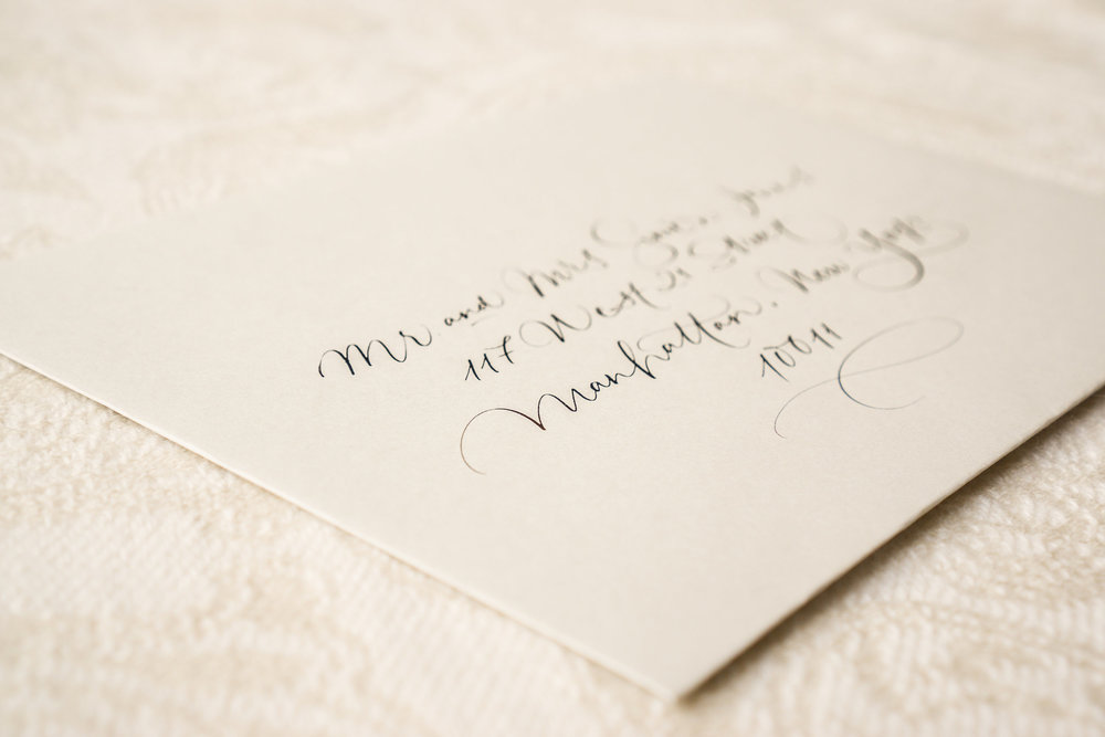 Addressing Wedding Envelopes — LETTERING BY GRG