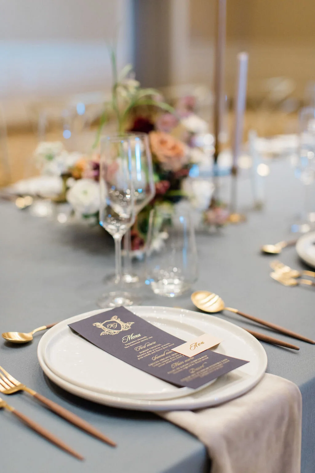 Are wedding menus necessary? — LETTERING BY GRG