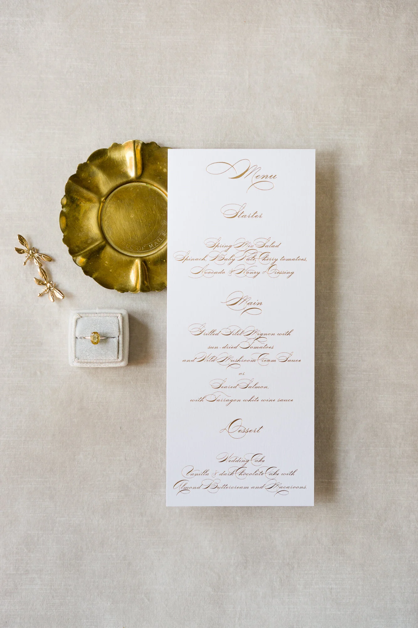 Wedding Menus — LETTERING BY GRG