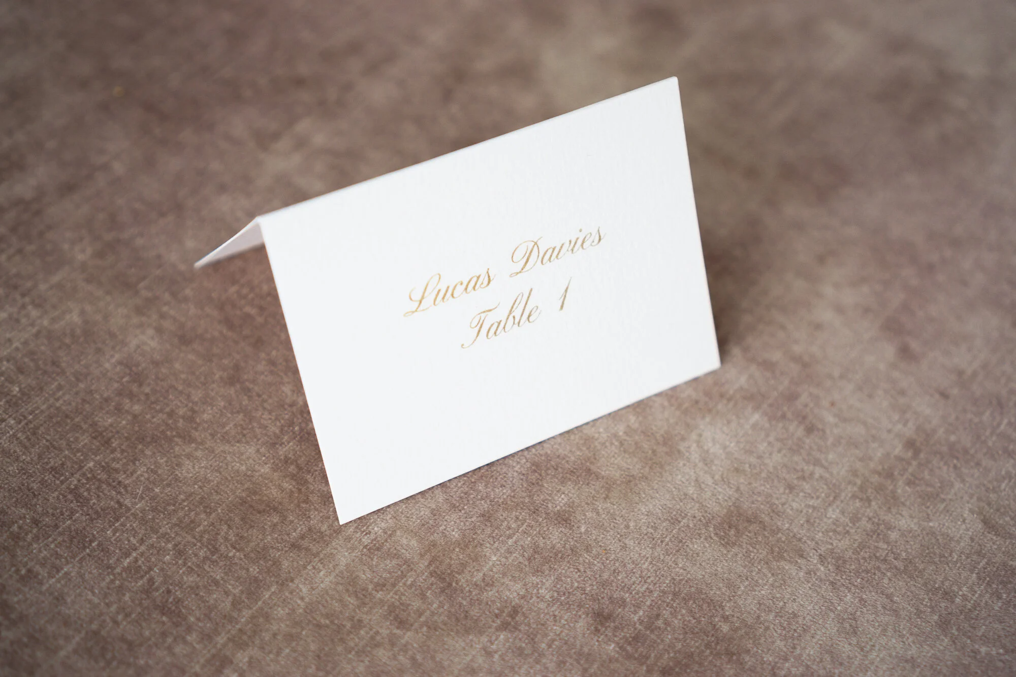 Place Cards — LETTERING BY GRG