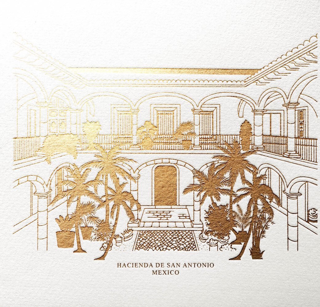 Hacienda de San Antonio, A luxury boutique hotel, located in the highlands of Western Mexico.

Sketch created by @letteringbygrg
Venue @haciendadesanantonio