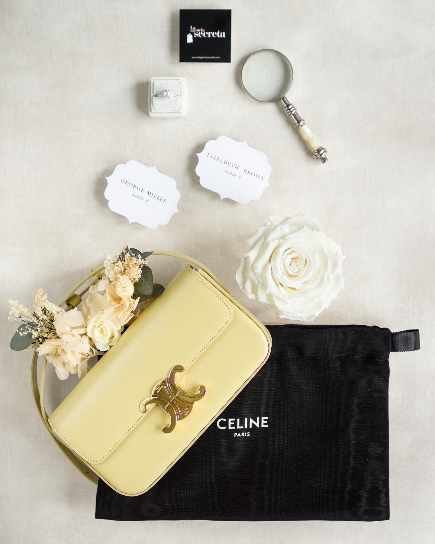 Working together with @laagenciasecreta to do some styling work for this fab Celine handbag. ⁣
⁣
Virginia is the owner of La Agencia Secreta.⁣
She&rsquo;s a personal shopper that helps clients all around the world to find unique luxury designer piece